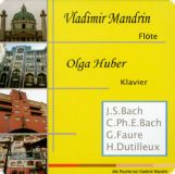 Vladimir Mandrin - J.S. Bach, C.Ph.E. Bach, G. Faure, H. Dutille